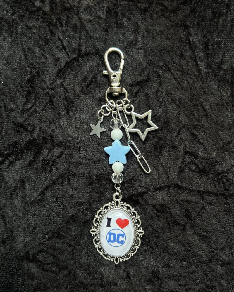 I <3 DC keychain
