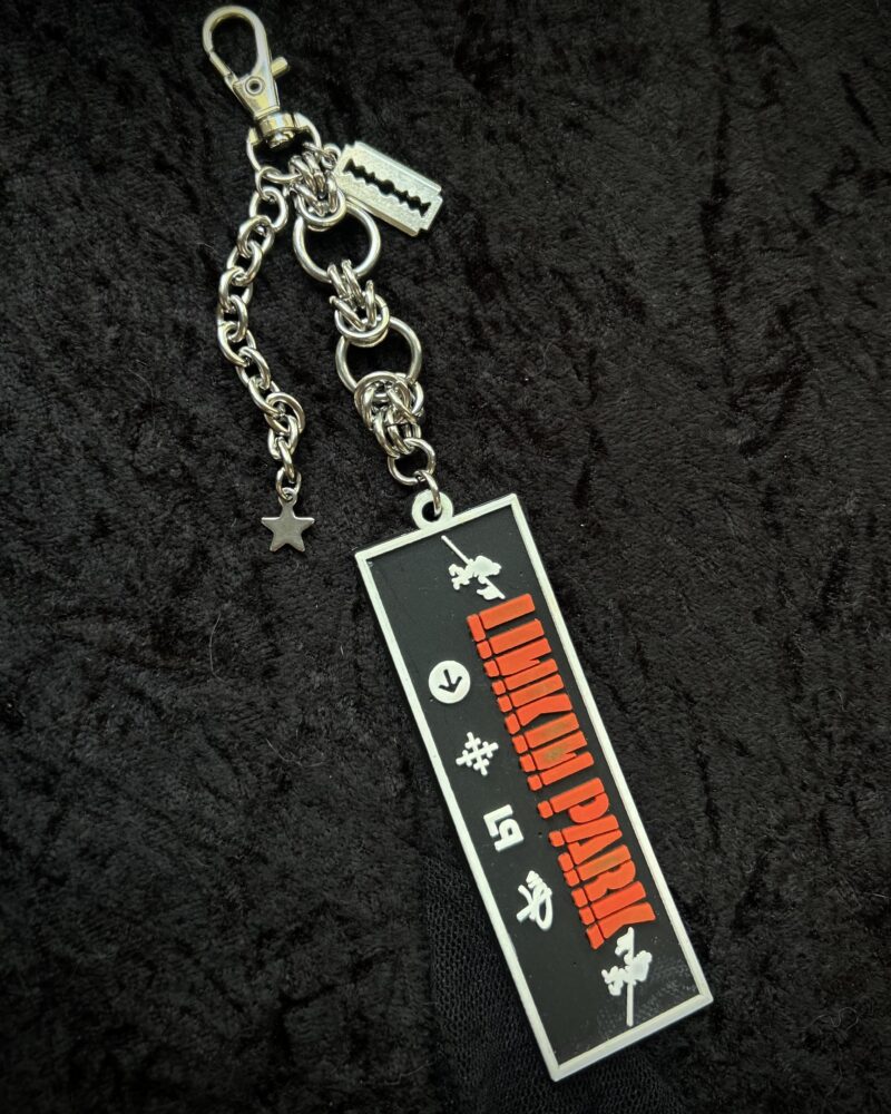 Chainmail Linkin Park keychain