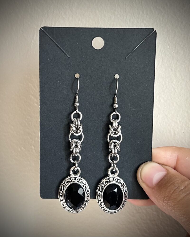 Gothic victorian style earrings