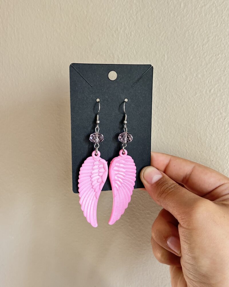 Angel wings earrings